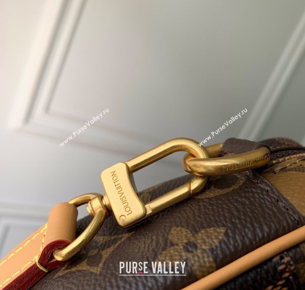 Louis Vuitton Mens Trocadero Wearable Wallet in Brown Monogram Landscape Canvas 2025 M26020 (KI-251009011)