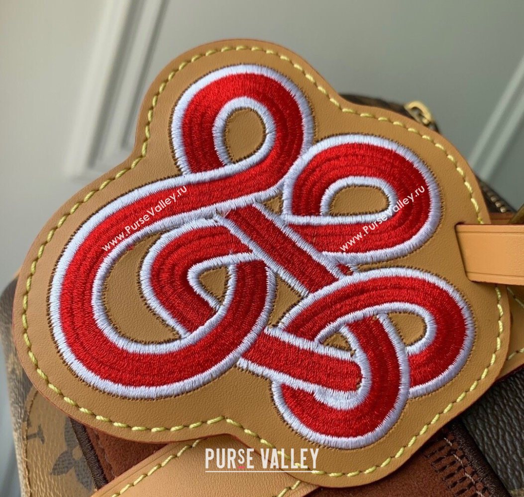 Louis Vuitton Mens Keepall Bandouliere 25 bag in Brown Monogram Landscape Canvas 2025 M15428 (KI-251009013)