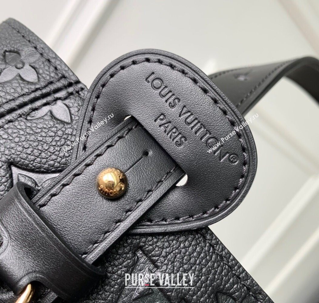 Louis Vuitton All In One PM Tote Bag in Monogram Leather Black 2025 M25858 (KI-251008060)