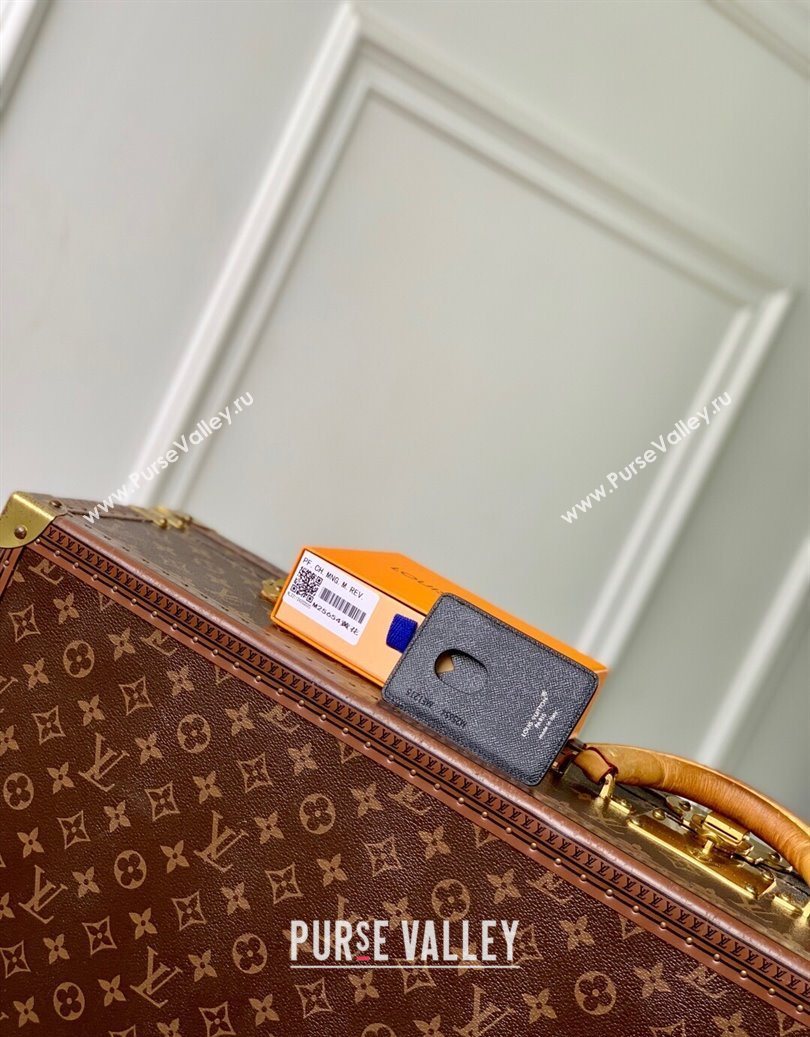 Louis Vuitton Mens Magnetic Card Holder in Monogram Reverse Canvas 2025 M25654 (KI-251009016)