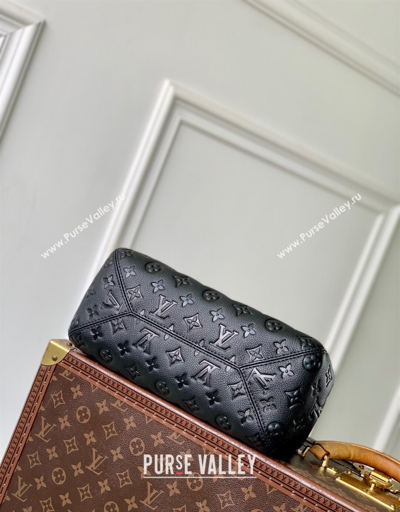 Louis Vuitton All In One PM Tote Bag in Monogram Leather Black 2025 M25858 (KI-251008060)