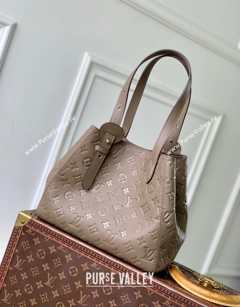 Louis Vuitton All In One PM Tote Bag in Monogram Leather M25890 Smoke Grey 2025 (KI-251008061)