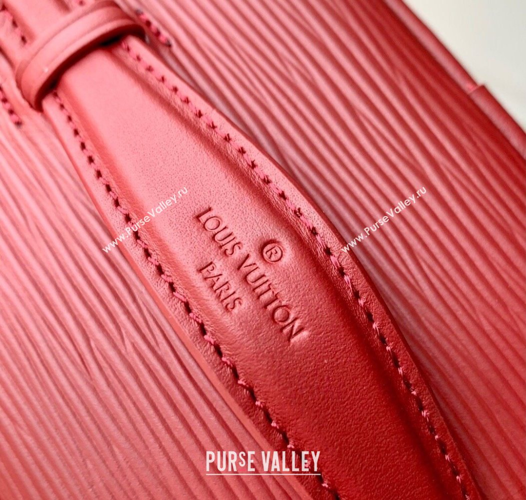 Louis Vuitton Nice Nano Pouch in Epi Leather Monogram Red 2025 M25857 (KI-251009025)