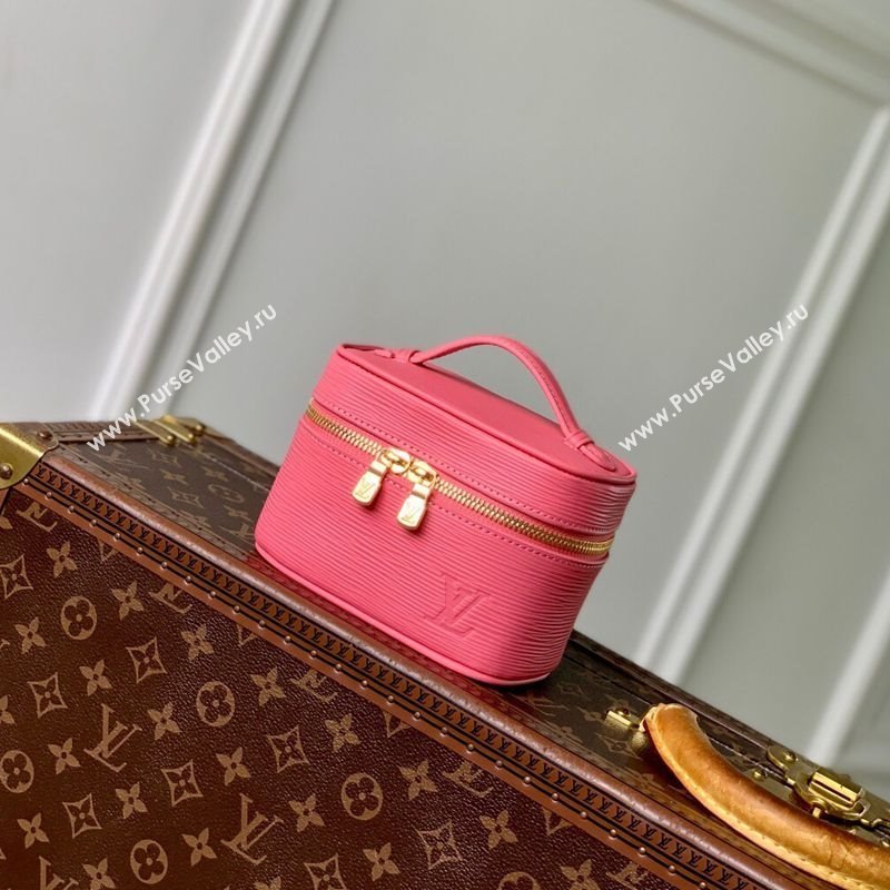 Louis Vuitton Nice Nano Pouch in Epi Leather Tender Bliss Pink 2025 M25857 (KI-251009026)