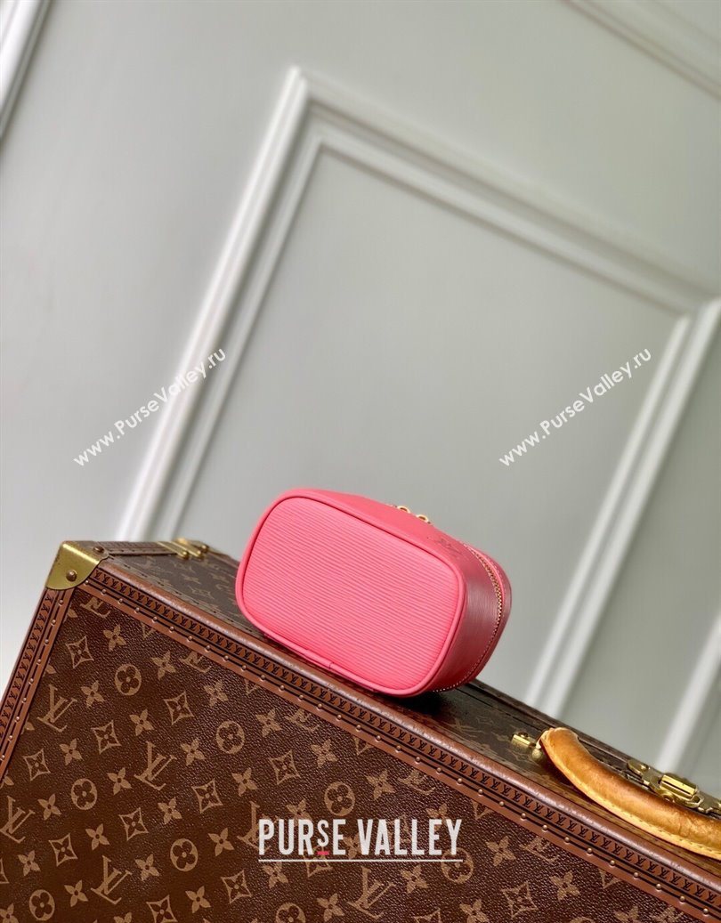 Louis Vuitton Nice Nano Pouch in Epi Leather Tender Bliss Pink 2025 M25857 (KI-251009026)