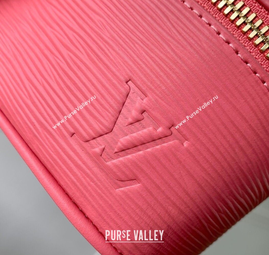 Louis Vuitton Nice Nano Pouch in Epi Leather Tender Bliss Pink 2025 M25857 (KI-251009026)