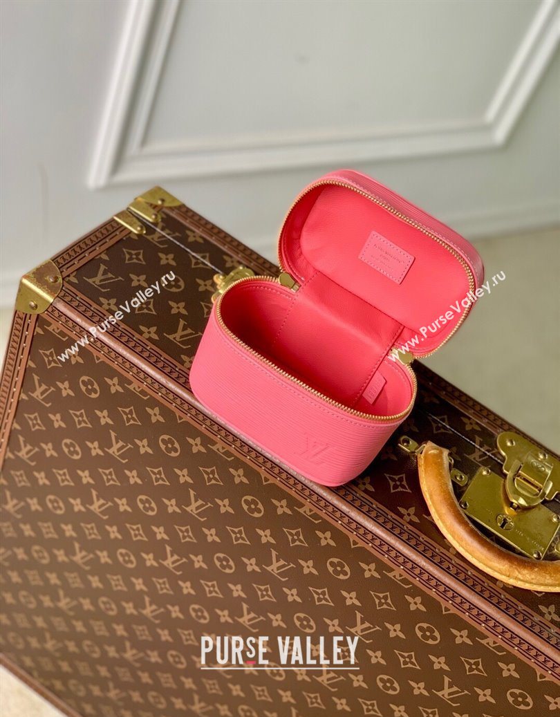 Louis Vuitton Nice Nano Pouch in Epi Leather Tender Bliss Pink 2025 M25857 (KI-251009026)