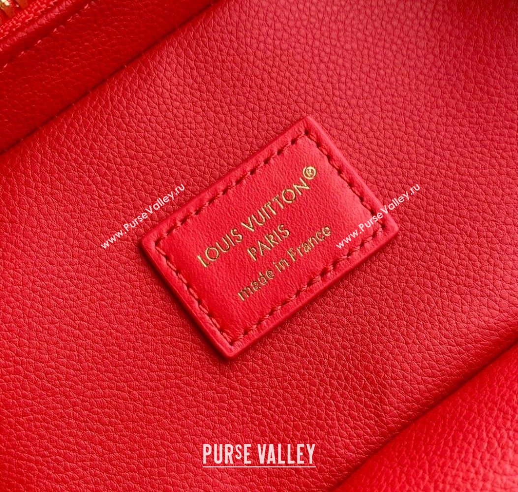 Louis Vuitton Nice Nano Pouch in Epi Leather Rouge Louis Red 2025 M25857 (KI-251009027)