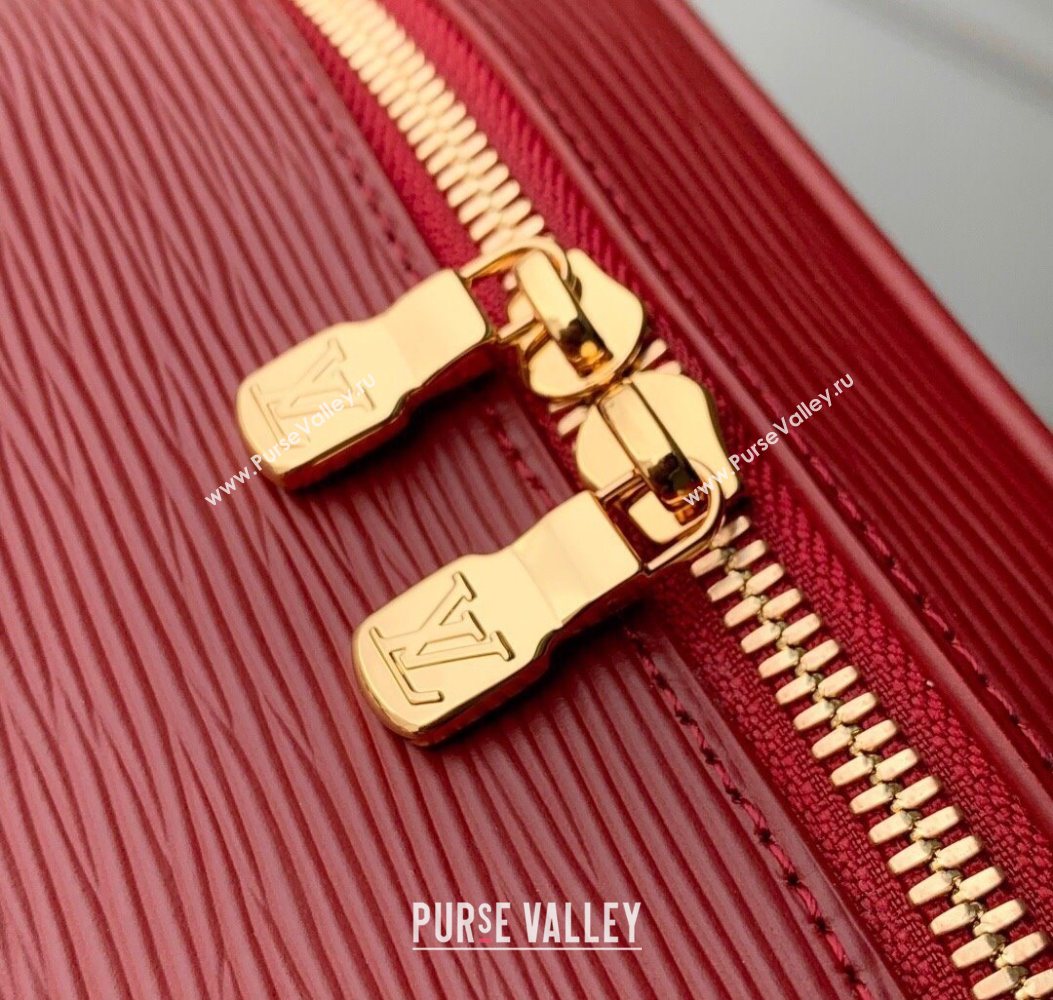 Louis Vuitton Nice Nano Mini Bag in Epi Leather Monogram Red 2025 M15191 (KI-251009028)