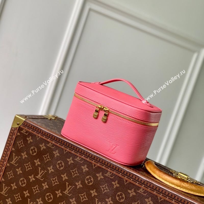 Louis Vuitton Nice Nano Mini Bag in Epi Leather Tender Bliss Pink 2025 M15191 (KI-251009029)