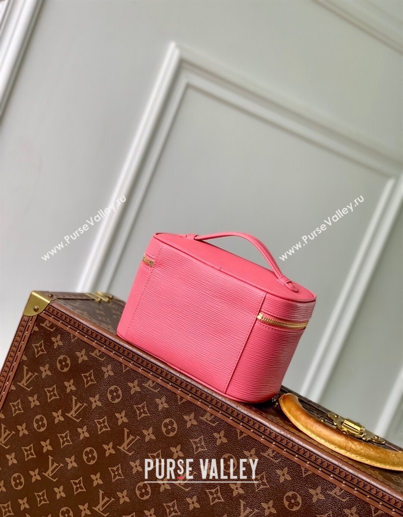 Louis Vuitton Nice Nano Mini Bag in Epi Leather Tender Bliss Pink 2025 M15191 (KI-251009029)