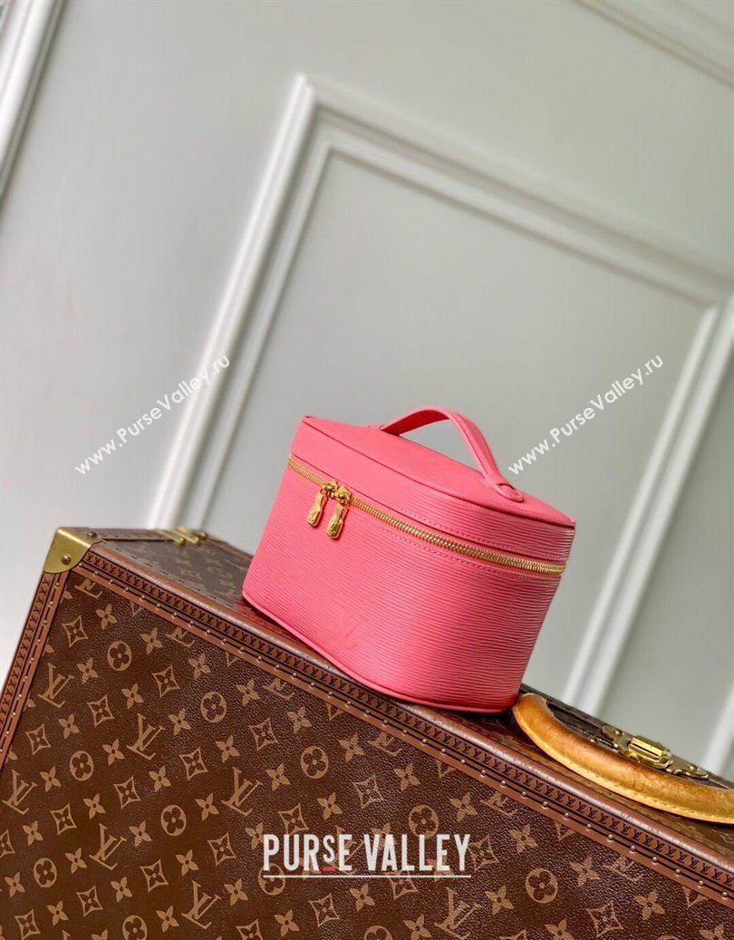 Louis Vuitton Nice Nano Mini Bag in Epi Leather Tender Bliss Pink 2025 M15191 (KI-251009029)