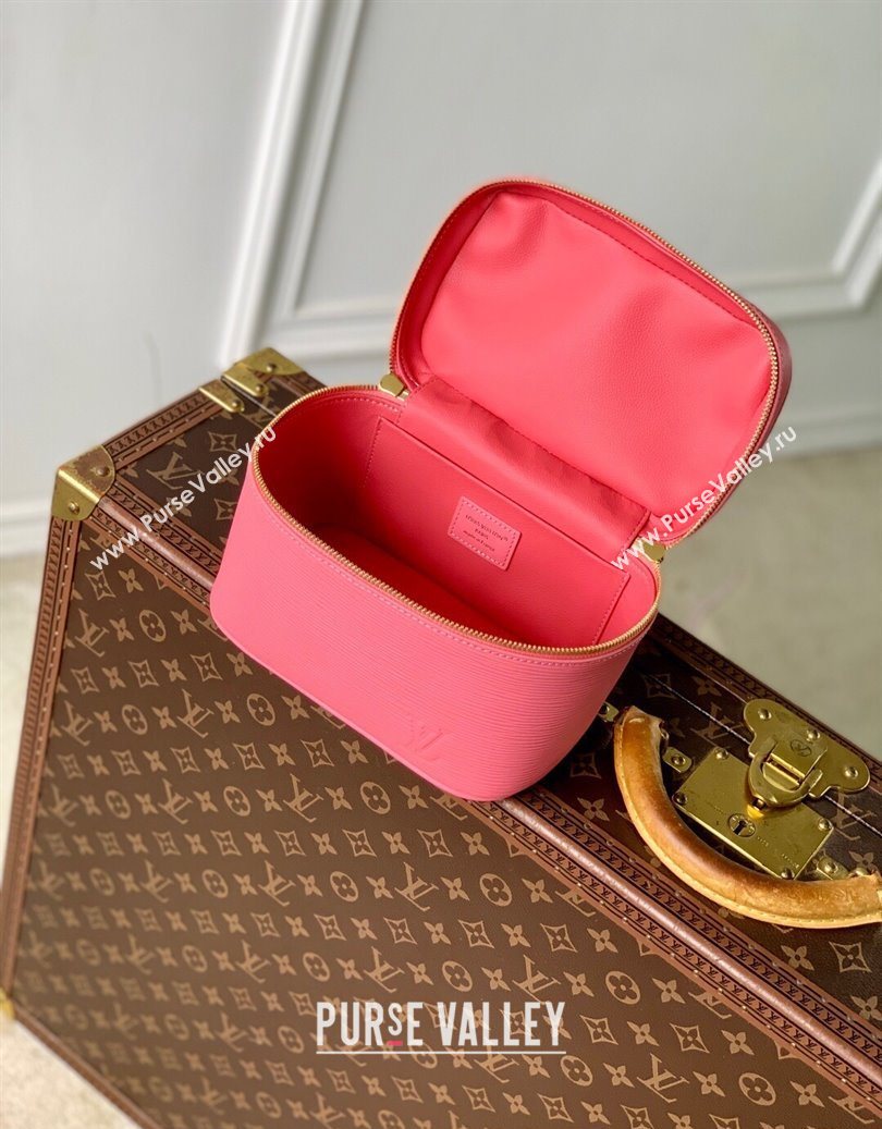 Louis Vuitton Nice Nano Mini Bag in Epi Leather Tender Bliss Pink 2025 M15191 (KI-251009029)