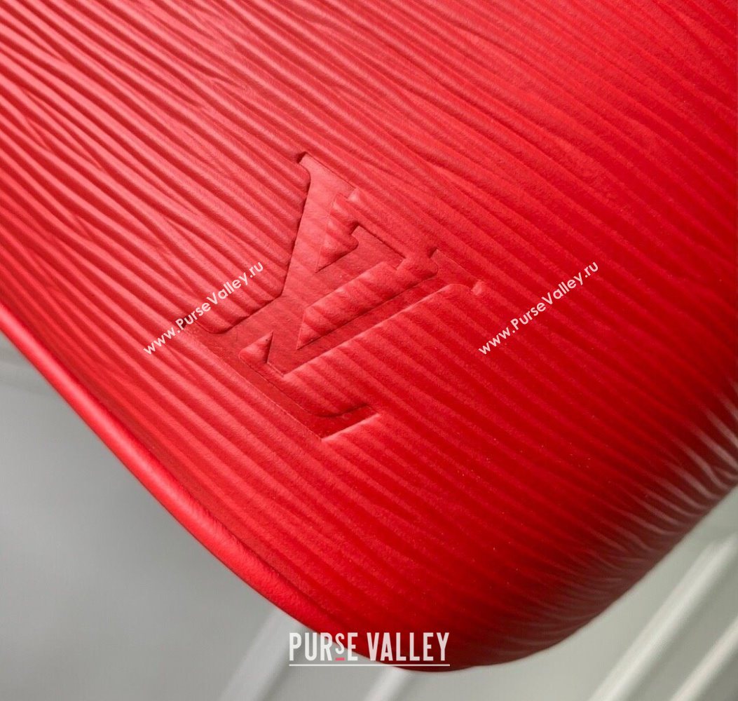 Louis Vuitton Nice Nano Mini Bag in Epi Leather Rouge Louis Red 2025 M15191 (KI-251009030)