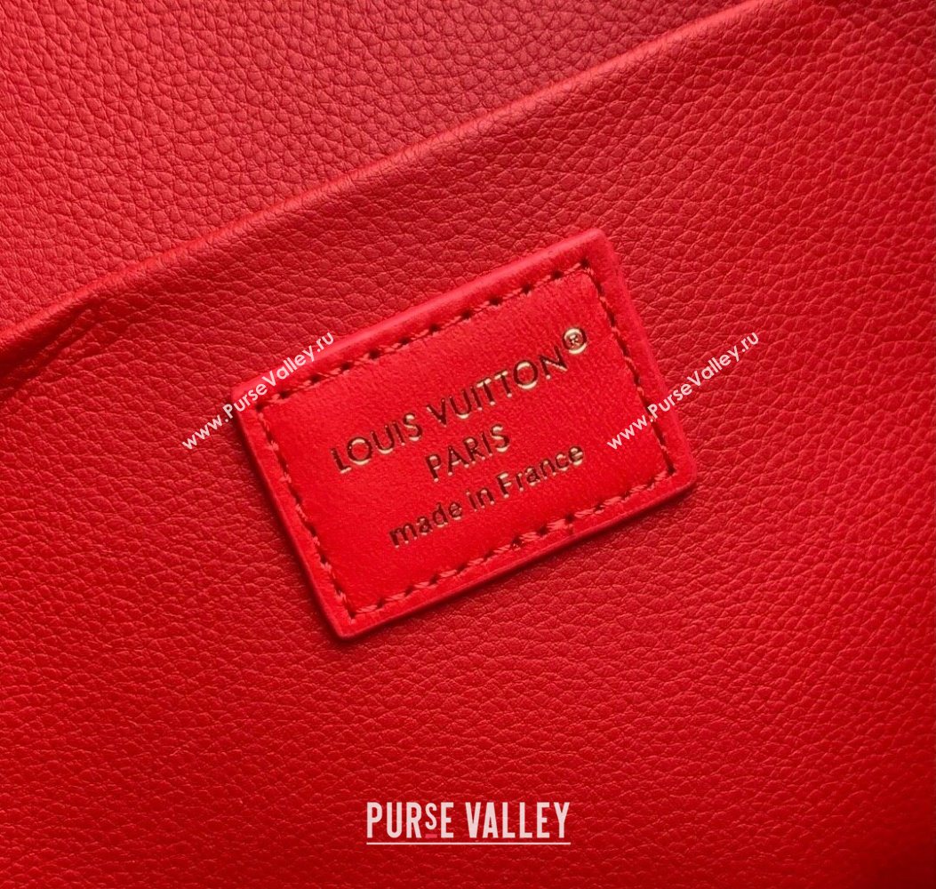 Louis Vuitton Nice Nano Mini Bag in Epi Leather Rouge Louis Red 2025 M15191 (KI-251009030)