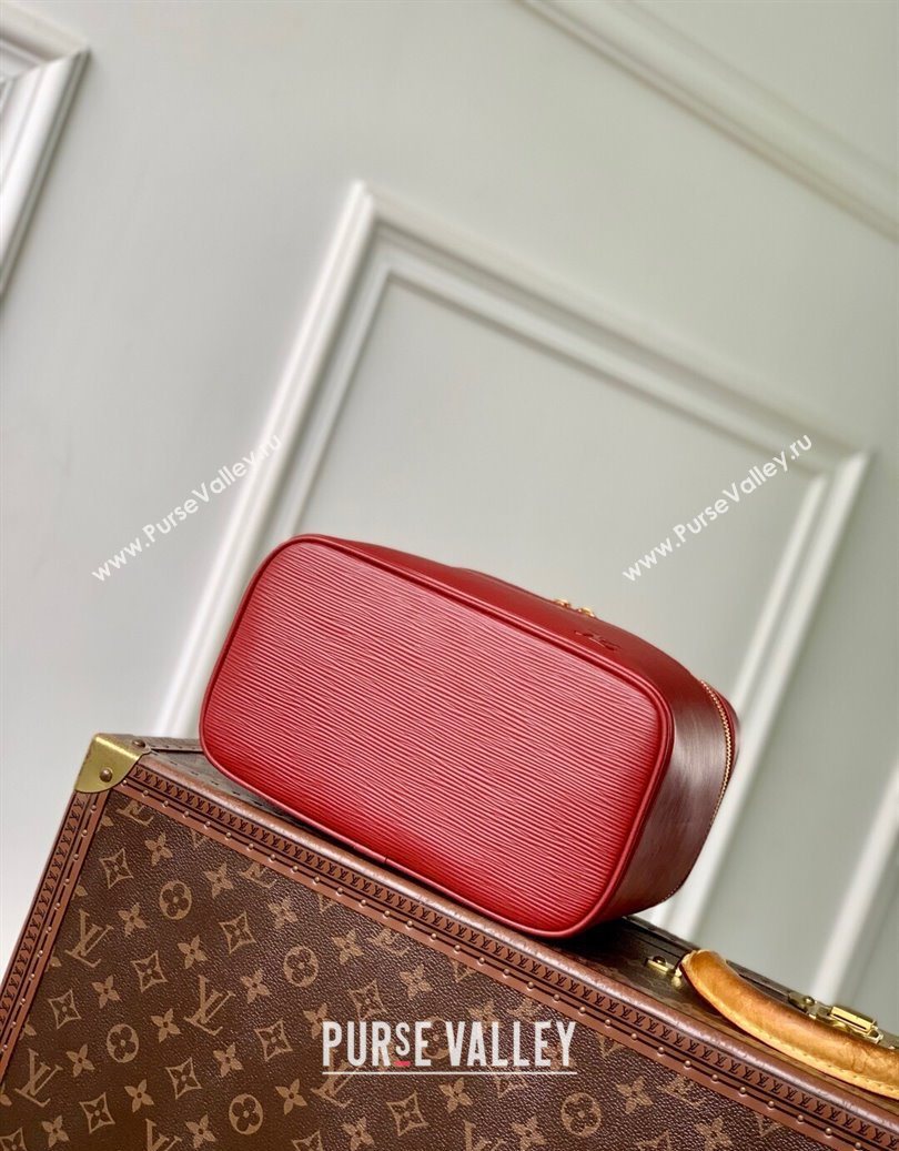 Louis Vuitton Nice Nano BB Bag in Epi Leather Monogram Red 2025 M25856 (KI-251009031)