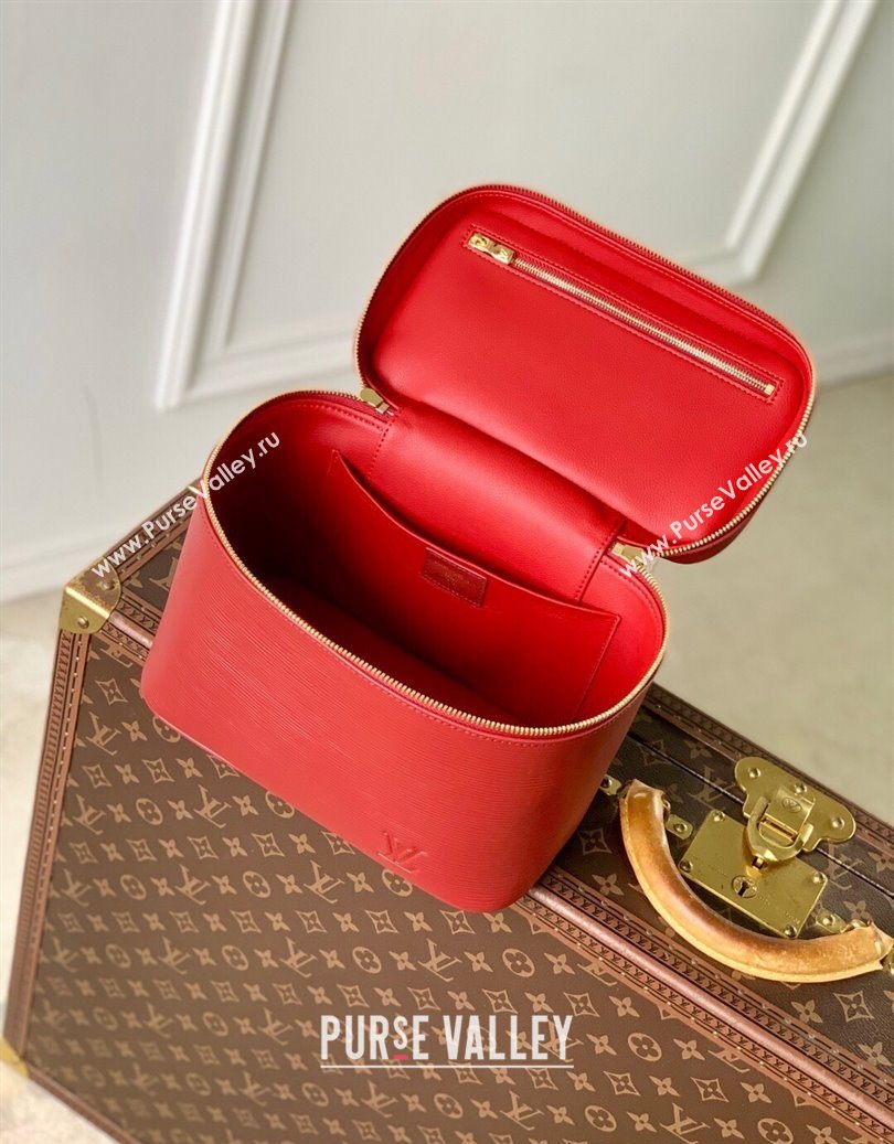 Louis Vuitton Nice Nano BB Bag in Epi Leather Monogram Red 2025 M25856 (KI-251009031)