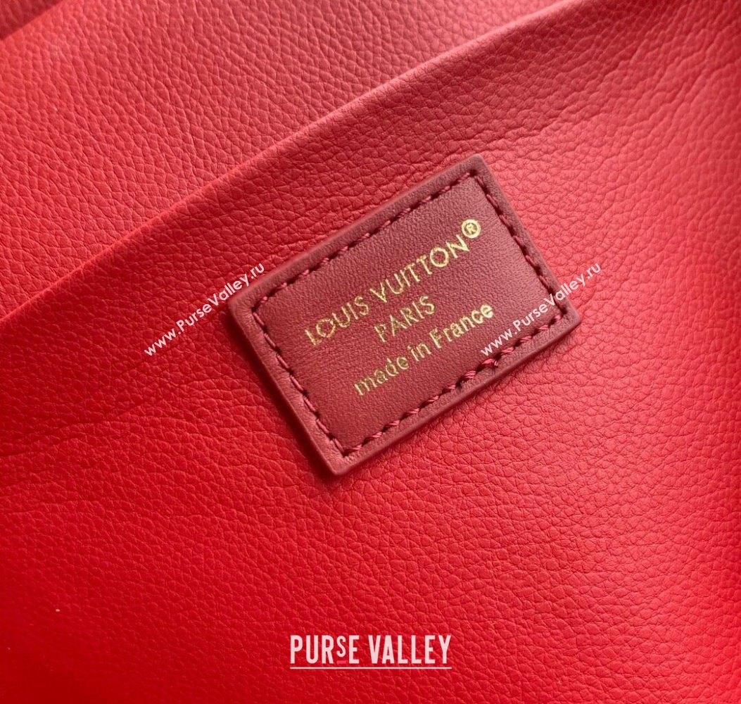 Louis Vuitton Nice Nano BB Bag in Epi Leather Monogram Red 2025 M25856 (KI-251009031)