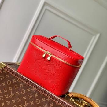 Louis Vuitton Nice Nano BB Bag in Epi Leather Rouge Louis Red 2025 M25856 (KI-251009033)