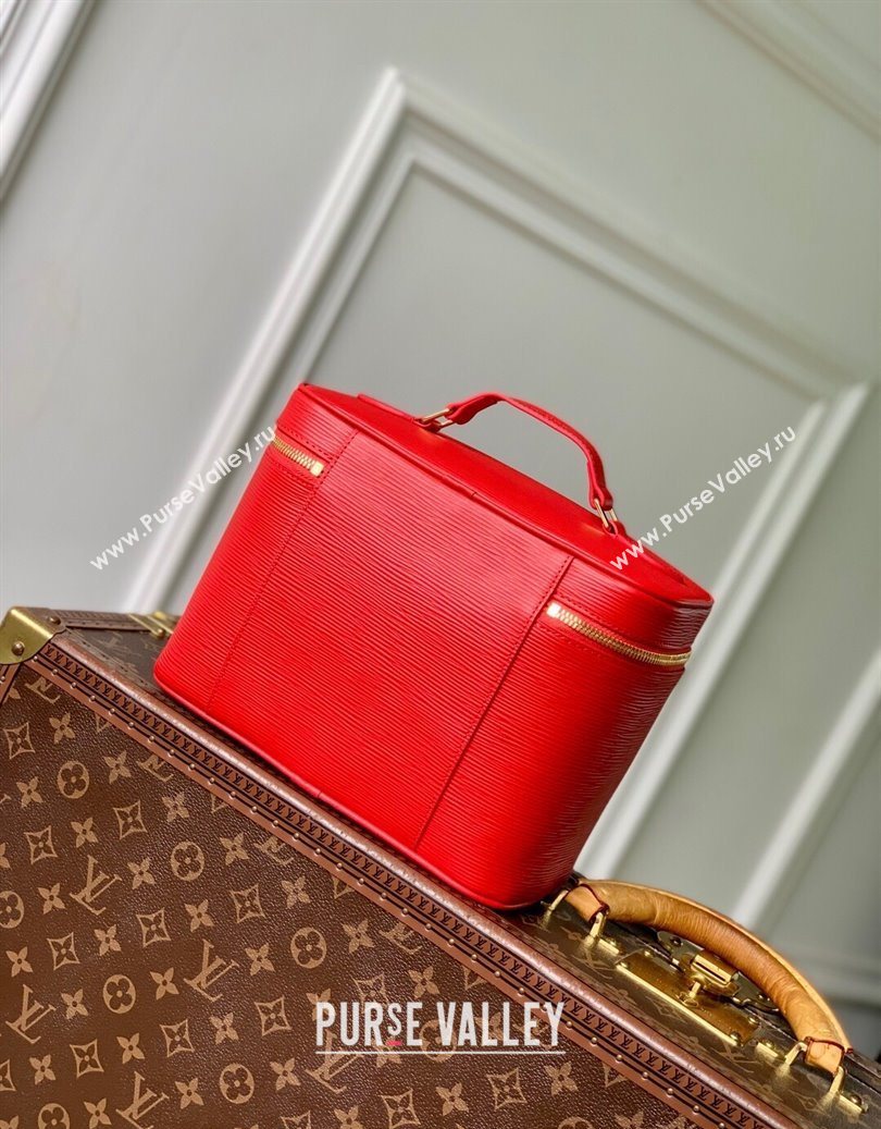 Louis Vuitton Nice Nano BB Bag in Epi Leather Rouge Louis Red 2025 M25856 (KI-251009033)