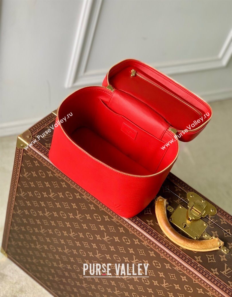 Louis Vuitton Nice Nano BB Bag in Epi Leather Rouge Louis Red 2025 M25856 (KI-251009033)