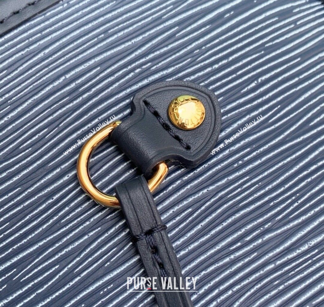 Louis Vuitton Neverfull MM Tote bag in Epi Leather Denim Blue 2025 M14856 (KI-251009034)