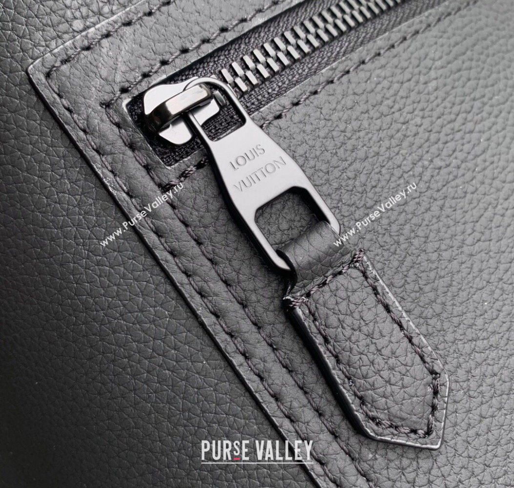 Louis Vuitton Mens Fastline Backpack bag in Black Waxy calfskin M15262 2025 (KI-251009035)