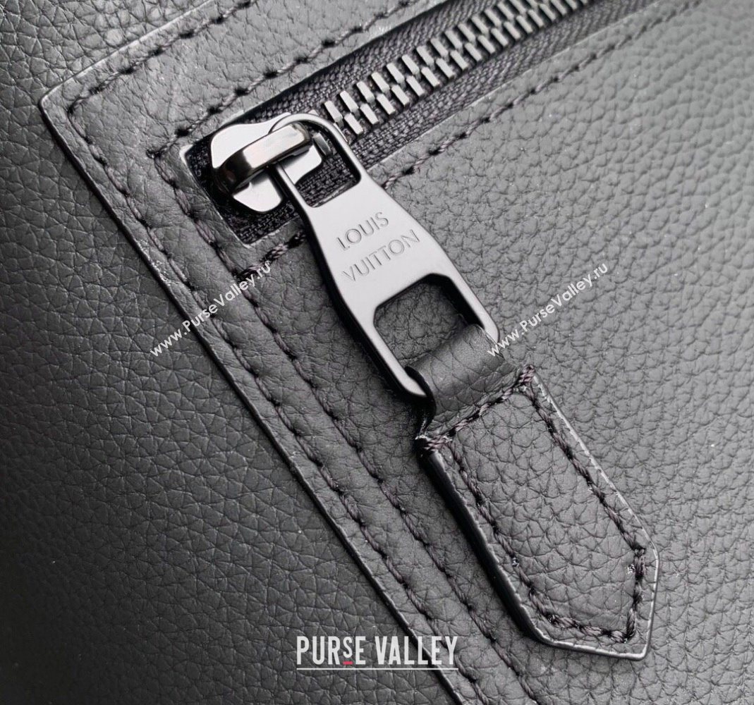 Louis Vuitton Mens Fastline Backpack bag in Black Waxy calfskin M15262 2025 (KI-251126030)