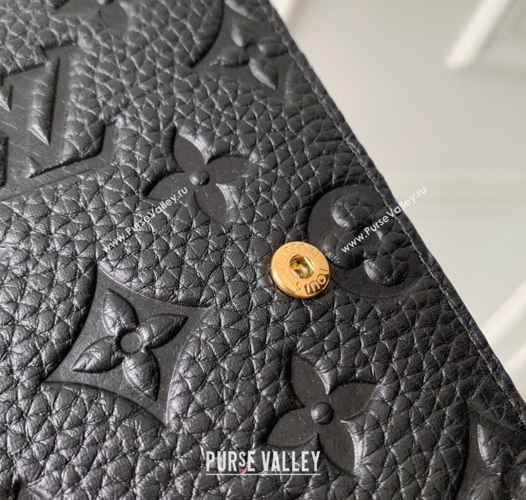 Louis Vuitton Small Ring Agenda Cover in Monogram Leather Black 2025 R20005 (KI-251009038)