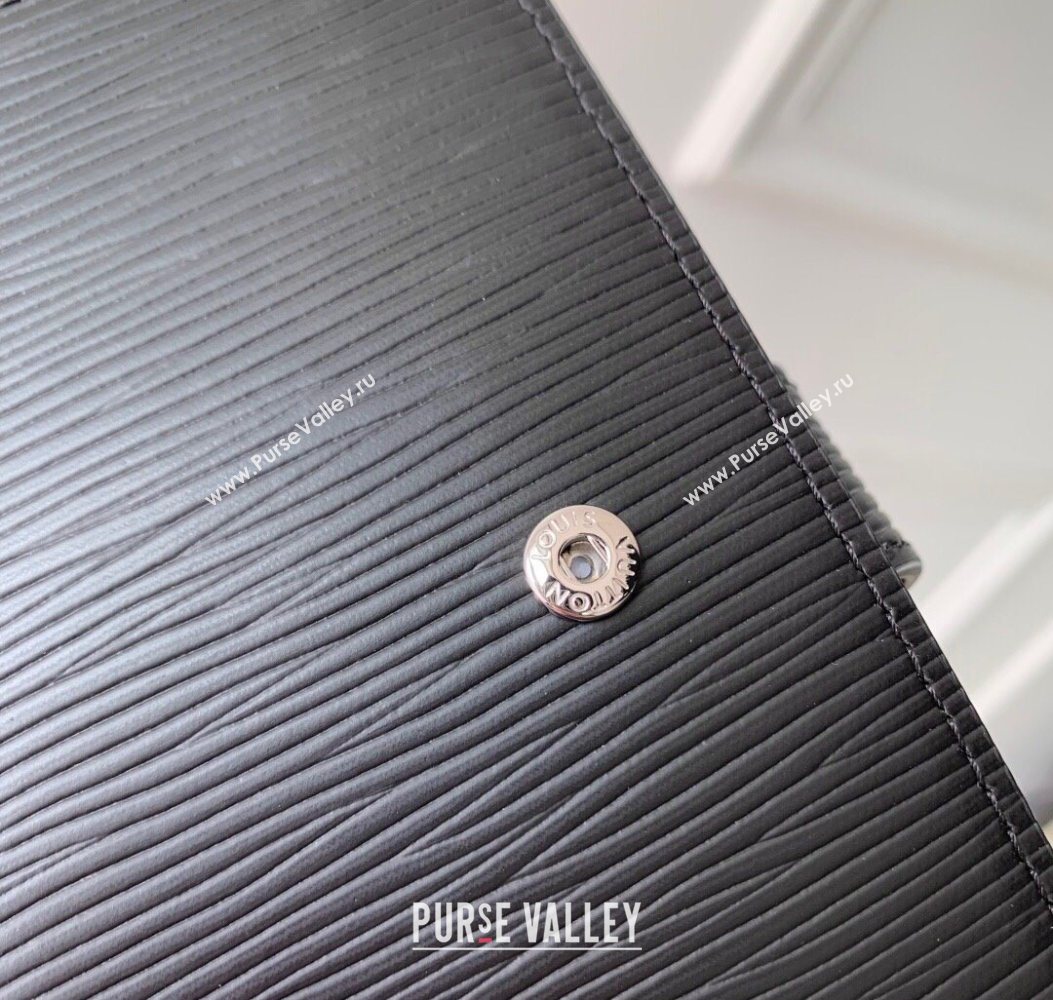 Louis Vuitton Small Ring Agenda Cover in Black Epi Leather 2025 R20052 (KI-251009042)