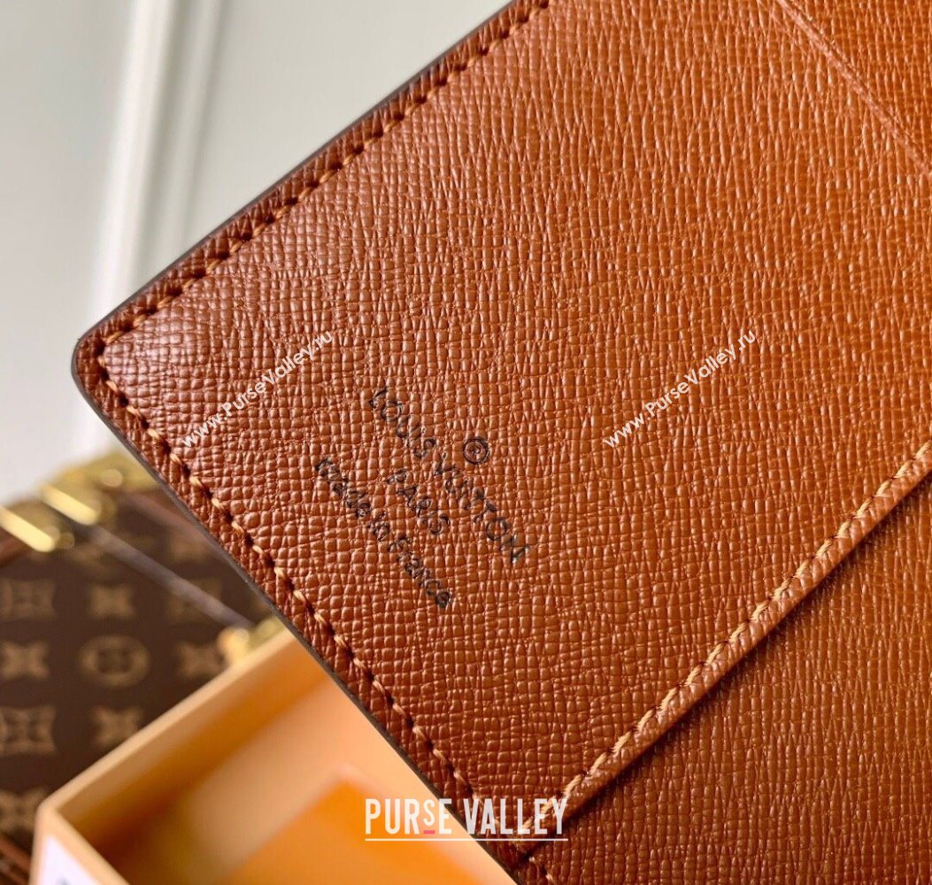 Louis Vuitton Small Ring Agenda Cover in Monogram Canvas Brown 2025 R20005 (KI-251009044)