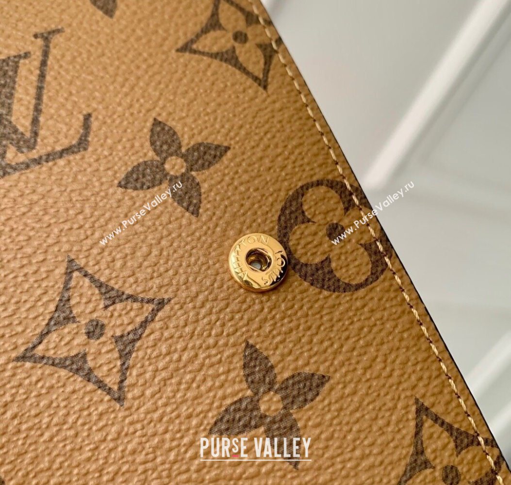Louis Vuitton Small Ring Agenda Cover in Monogram Reverse Canvas 2025 R20005 (KI-251009045)