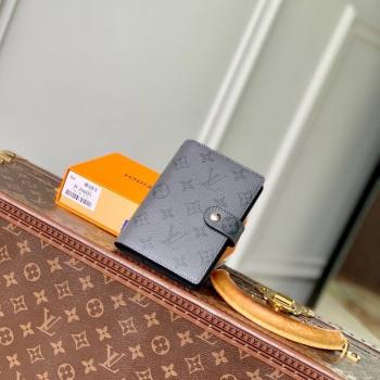 Louis Vuitton Small Ring Agenda Cover in Monogram Canvas Grey 2025 R20005 (KI-251009046)