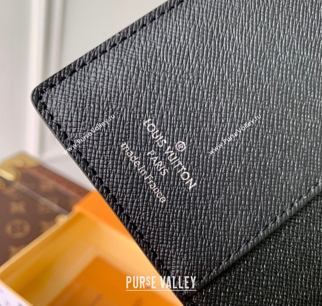 Louis Vuitton Small Ring Agenda Cover in Damier Graphite Canvas 2025 R20005 (KI-251009050)