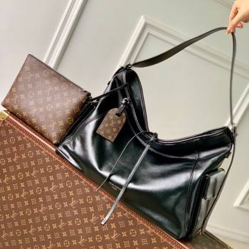 Louis Vuitton Carry All Travel Bag in Black Calf leather M15175 2025 (KI-251009020)