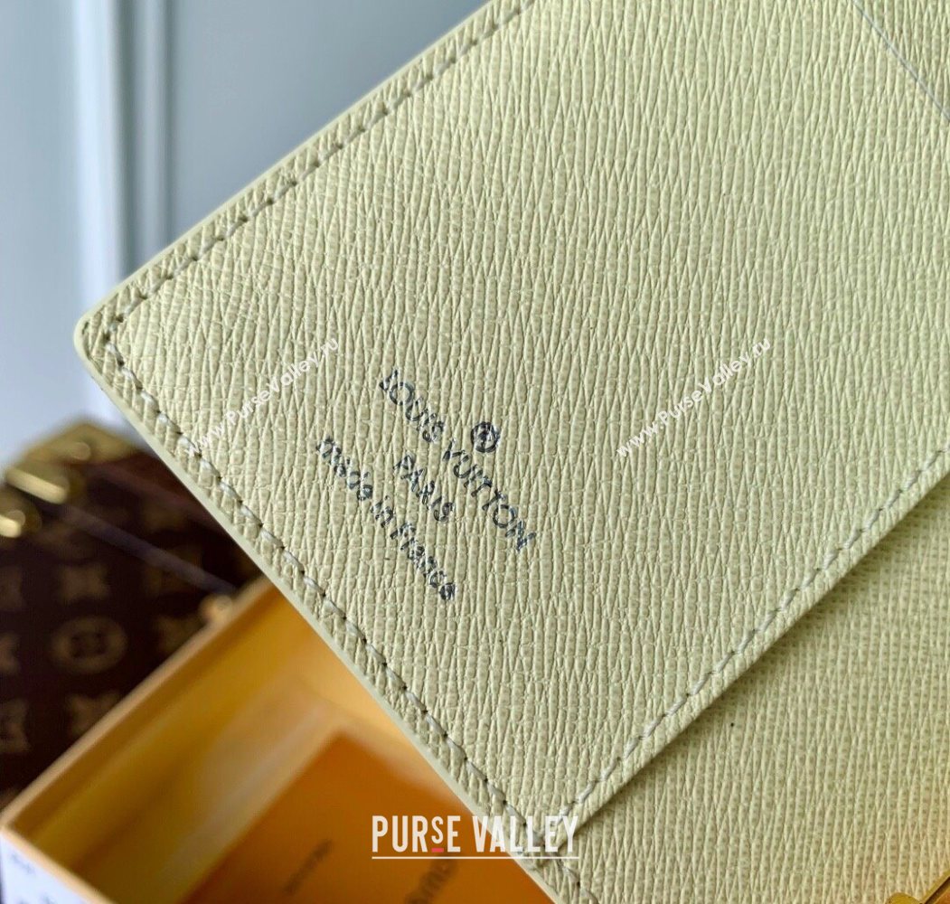 Louis Vuitton Small Ring Agenda Cover in Damier Azur Canvas 2025 R20706 (KI-251009051)