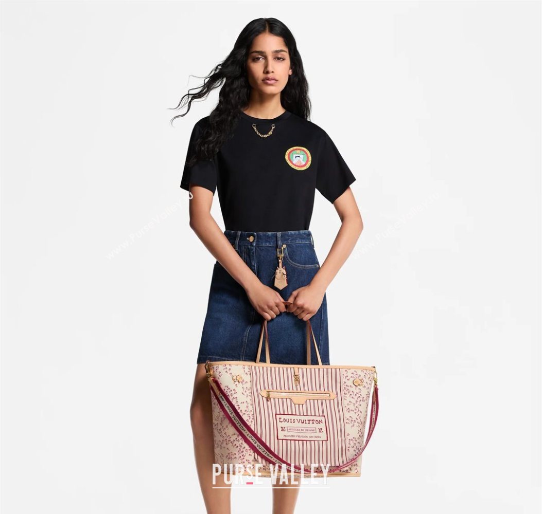 Louis Vuitton Neverfull Inside Out GM Tote Bag Monogram Beige M15124 2025 (KI-251009063)