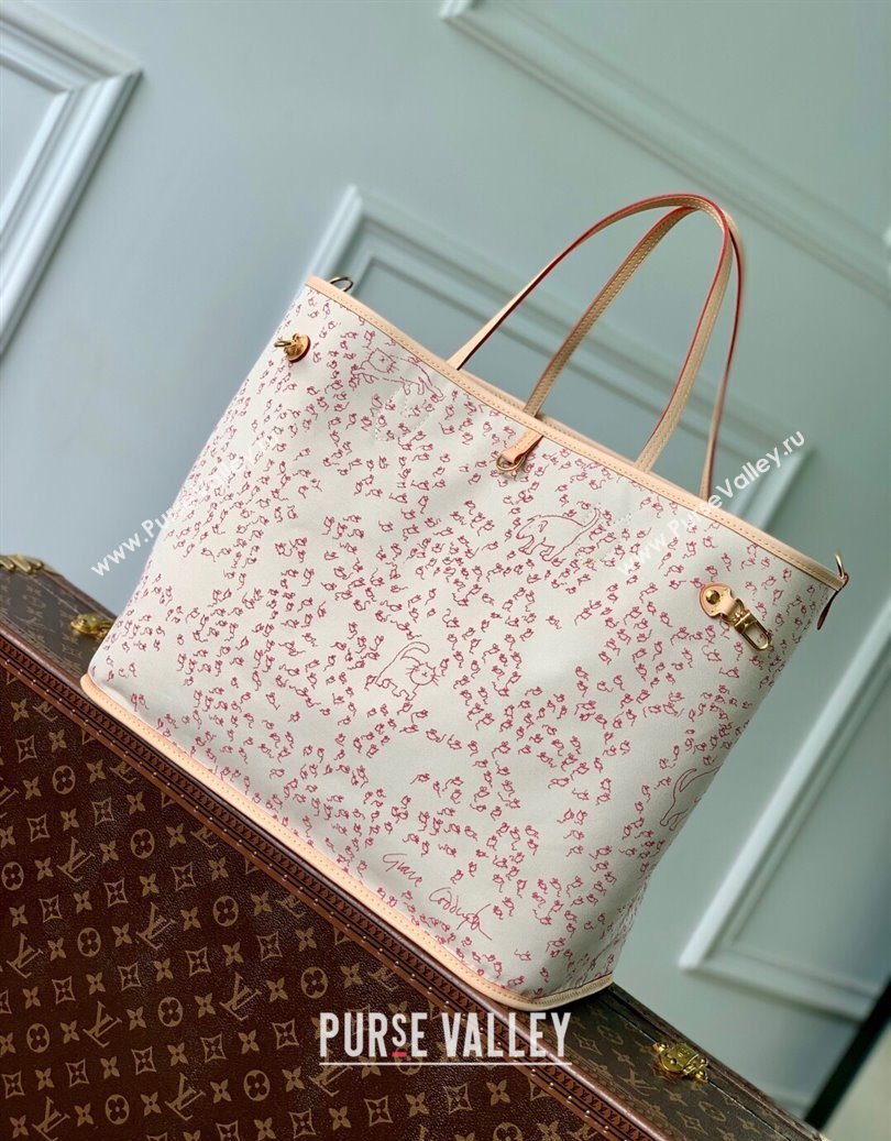 Louis Vuitton Neverfull Inside Out GM Tote Bag Monogram Beige M15124 2025 (KI-251009063)
