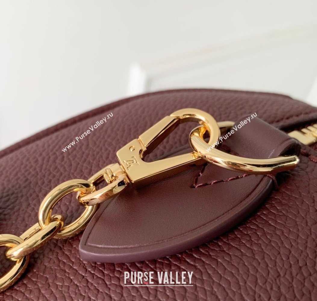 Louis Vuitton Speedy Bandouliere 20 Bag in Monogram Empreinte Leather M25929 Garnet Red 2025 (KI-251009064)