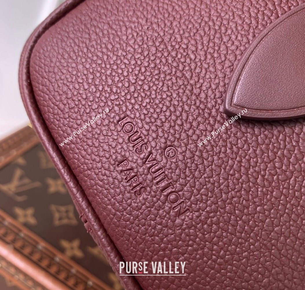 Louis Vuitton Speedy Bandouliere 20 Bag in Monogram Empreinte Leather M25929 Garnet Red 2025 (KI-251009064)