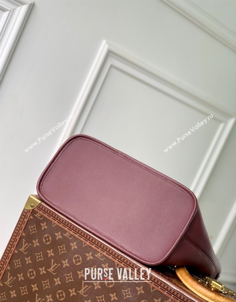 Louis Vuitton Neverfull Inside Out MM Monogram/Wine Red M25663 2025 (KI-251009065)