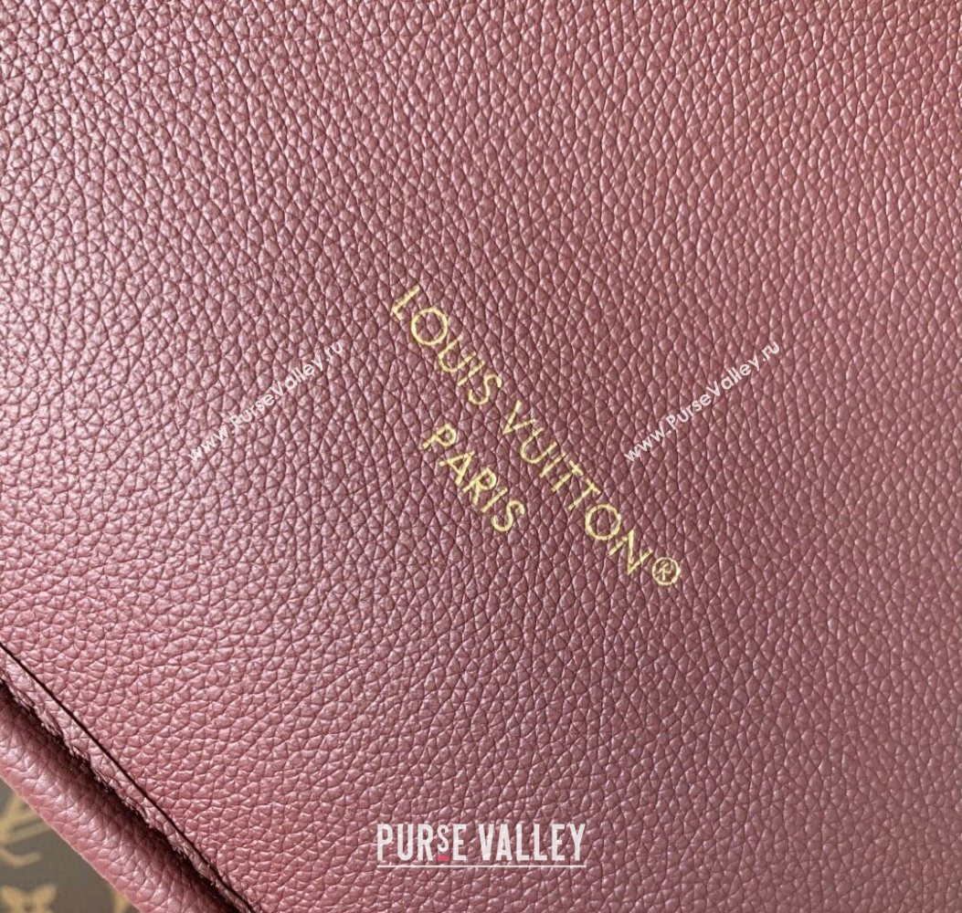 Louis Vuitton Neverfull Inside Out MM Monogram/Wine Red M25663 2025 (KI-251009065)
