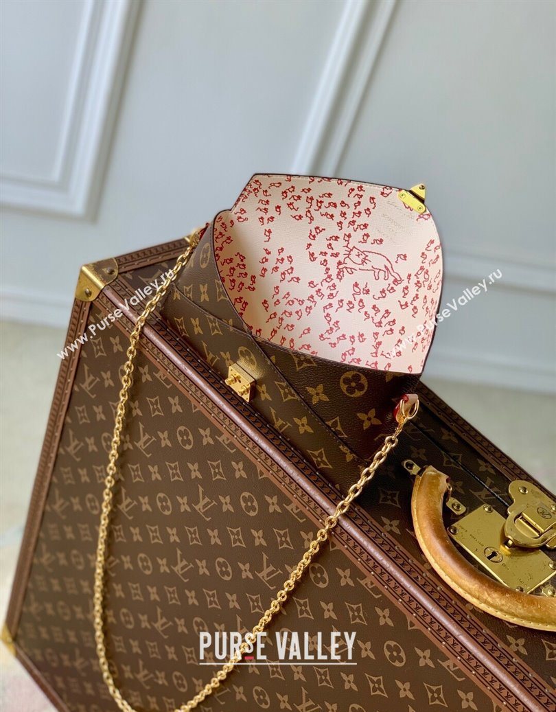 Louis Vuitton Kirigami Organizer Pouch On Chain in Monogram Canvas/Beige M15150 2025 (KI-251009023)