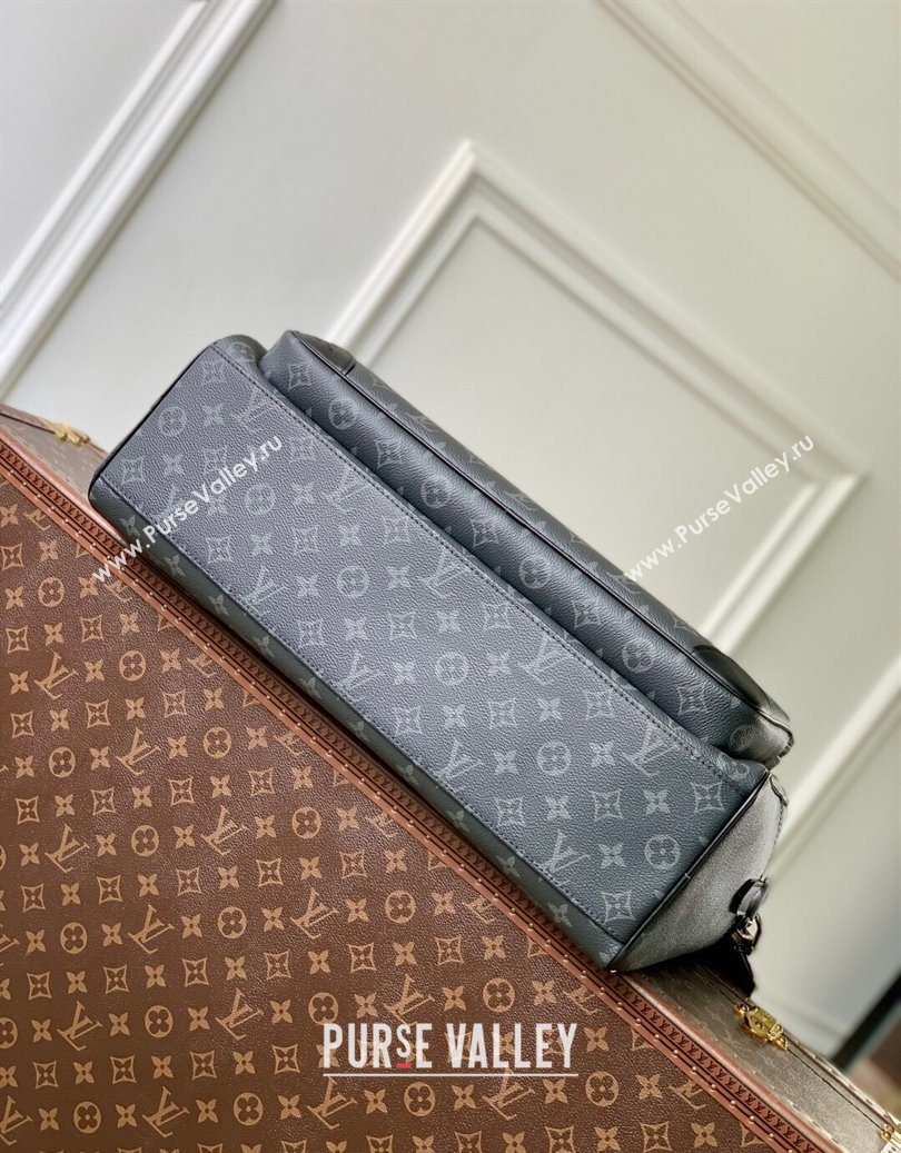 Louis Vuitton Mens Weekender Bag in Monogram Eclipse Canvas 2025 M11512 (KI-251009024)