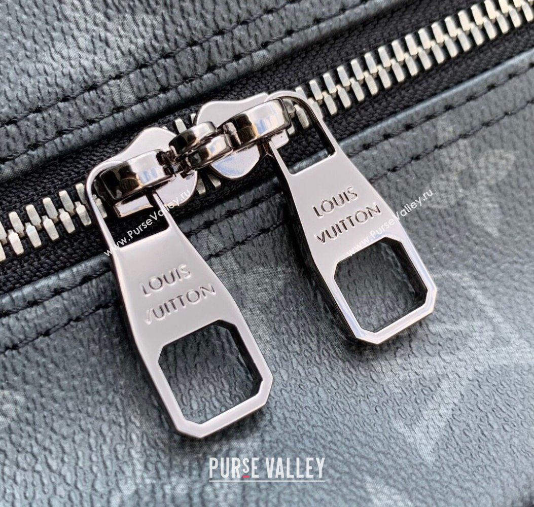 Louis Vuitton Mens Weekender Bag in Monogram Eclipse Canvas 2025 M11512 (KI-251009024)