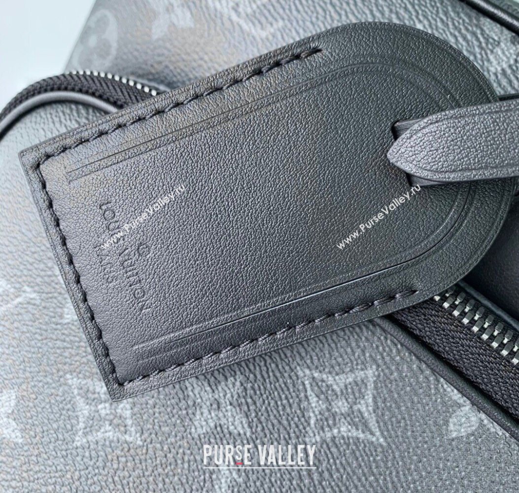 Louis Vuitton Mens Weekender Bag in Monogram Eclipse Canvas 2025 M11512 (KI-251009024)