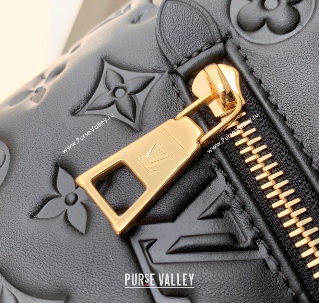 Louis Vuitton Coussin Backpack MM Bag in Black Calf leather M25508 2025 (KI-251009009)