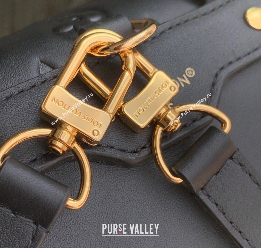 Louis Vuitton Coussin Backpack MM Bag in Black Calf leather M25508 2025 (KI-251009009)