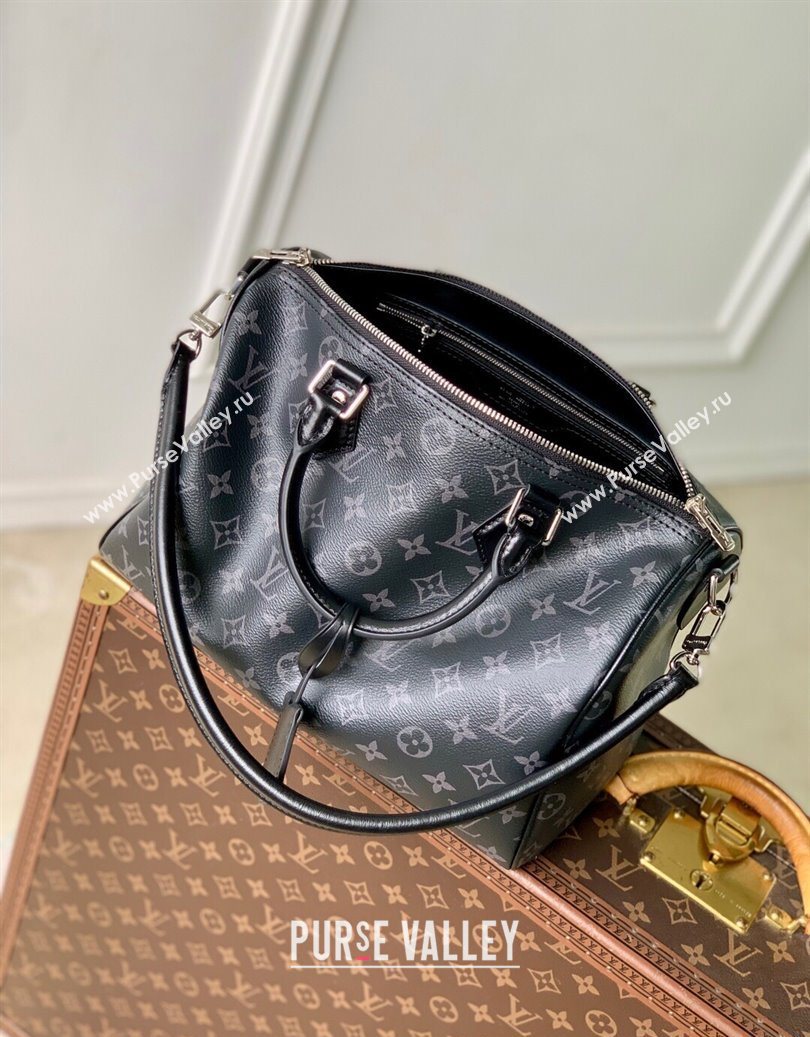 Louis Vuitton Speedy Soft 30 Bag in Monogram Eclipse Black Canvas M15102 2025 (KI-251009067)