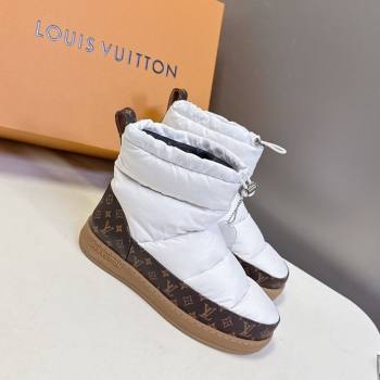 Louis Vuitton LV Cloud Ankle Boots Sneaker in Nylon and Monogram Canvas White 2025 1AIVJ7 (MD-251021086)
